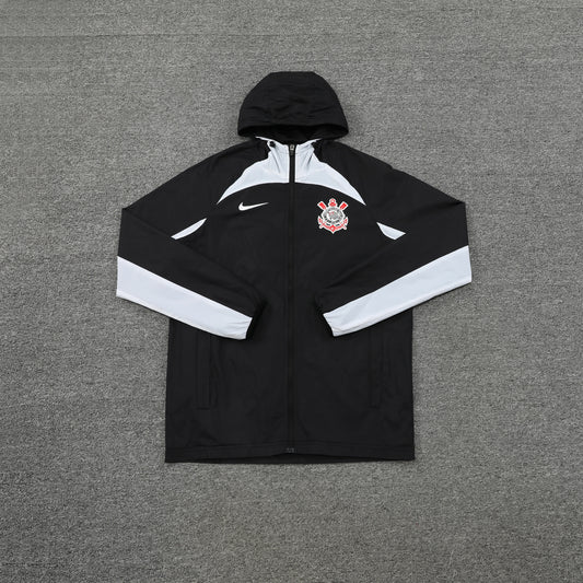 22 Corinthian black windbreaker