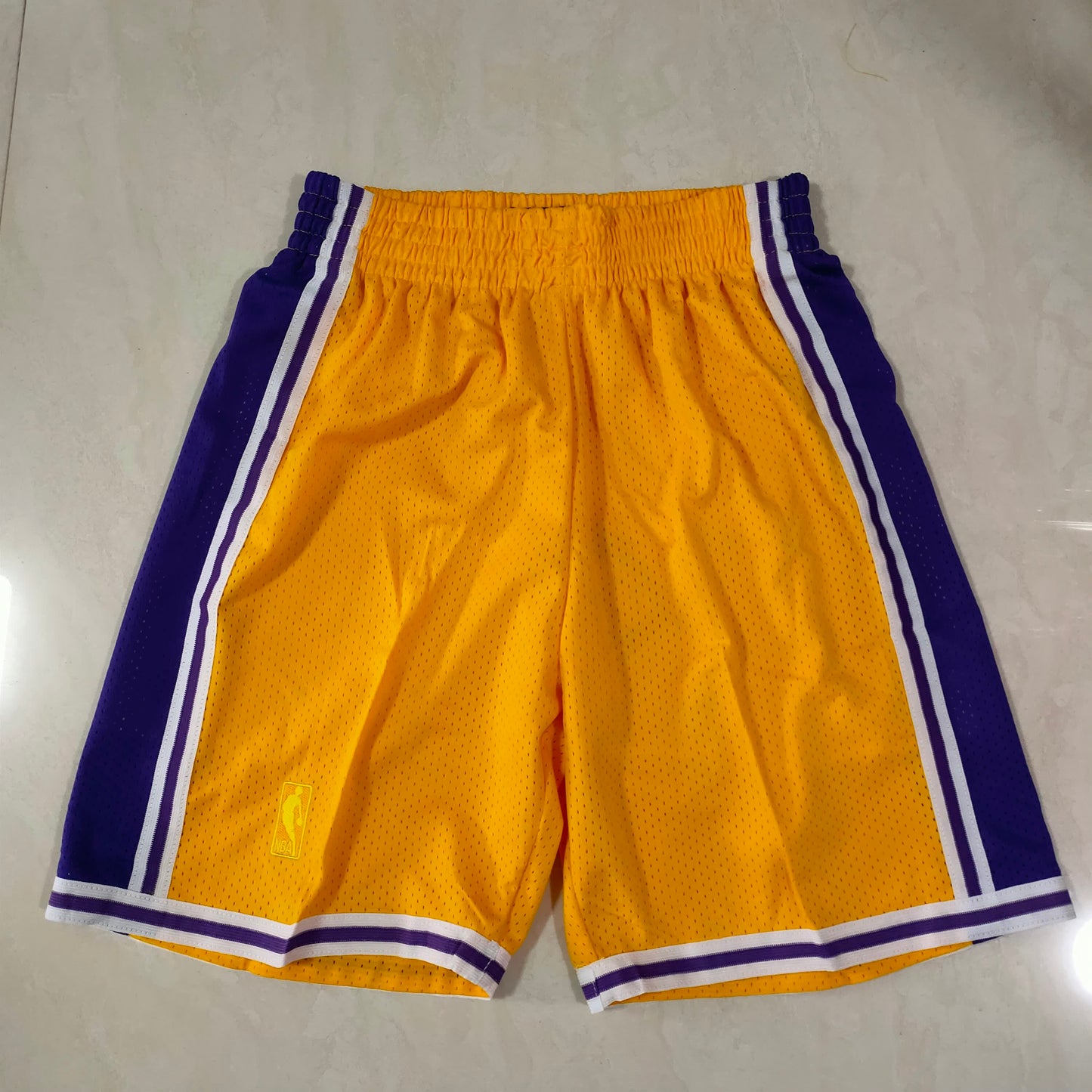 Lakers Yellow Vintage Shorts