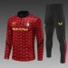 /26 Feyenoord Red Black Half Pull Training Suit S-XXL7